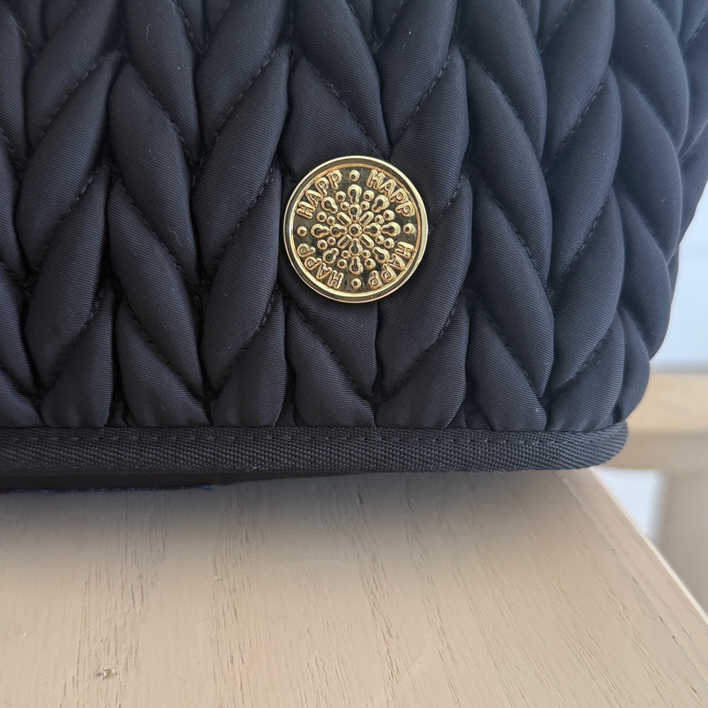 Elegant Black HAPP Women's Bag + stroller bag - Picture 3 of 9